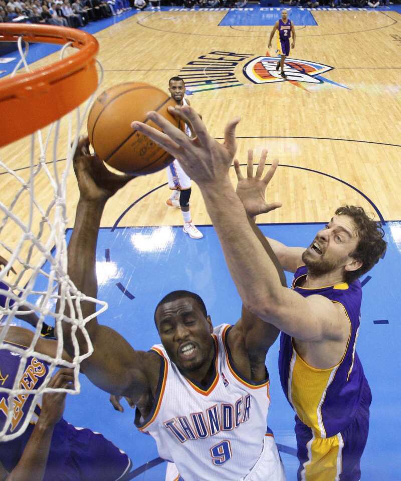 Serge Ibaka, Pau Gasol