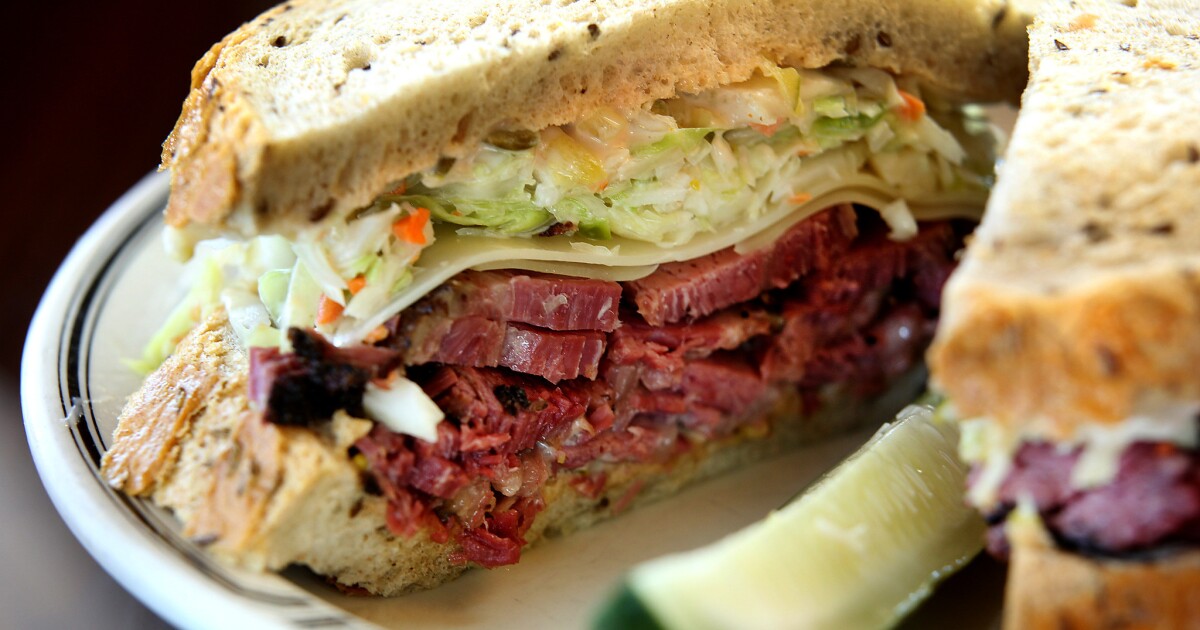 In Search Of Perfect Pastrami Your Guide To The Jewish Delis Of Los Angeles Los Angeles Times