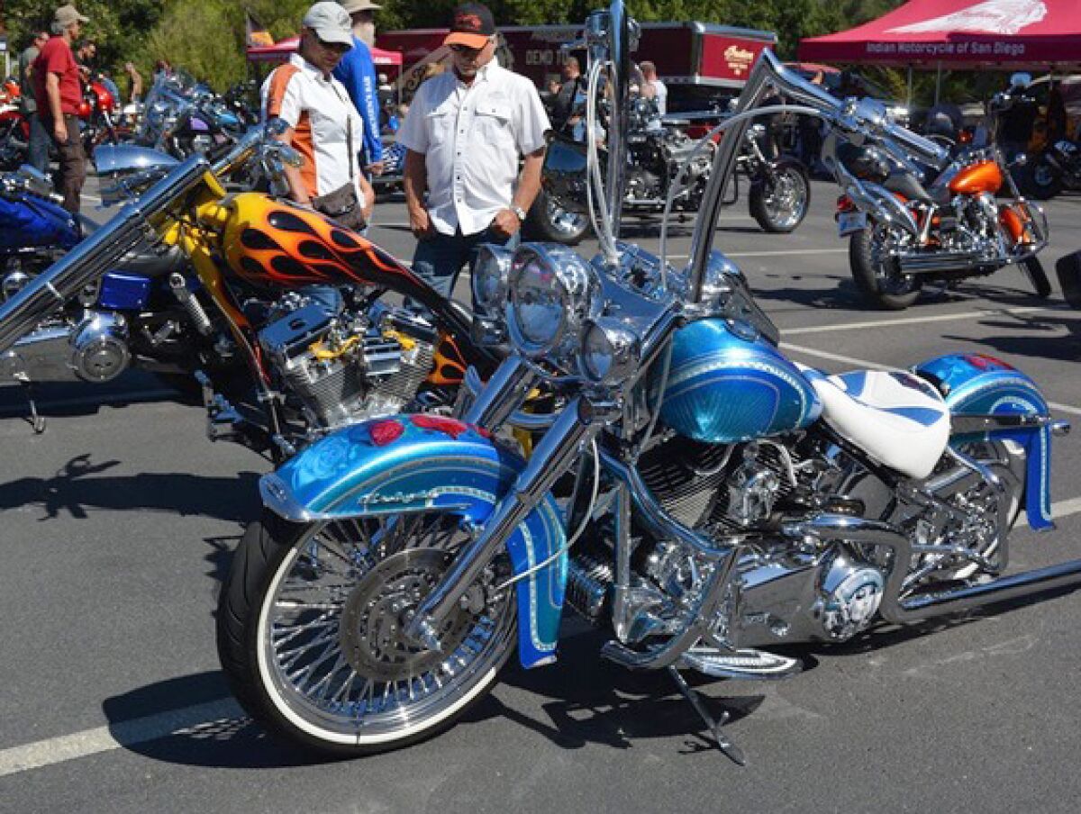 The Ramona Motorcycle Rally will include a bike show, band performances and more than 25 vendors.