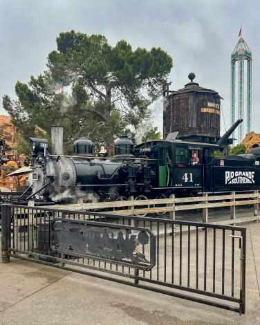 The Calico Railroad at Knott's Berry Farm.