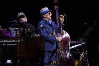 San Diego, CA, September 4, 2023: Van Morrison performs at The Rady Shell on Monday, September 4, 2023 in San Diego, CA. (K.C. Alfred / The San Diego Union-Tribune)