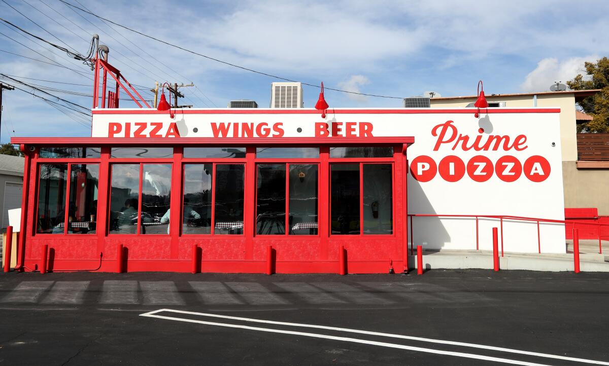 Prime Pizza, a New York-style pizza restaurant, opened its newest location at Verdugo and Hollywood Way in Burbank in January.