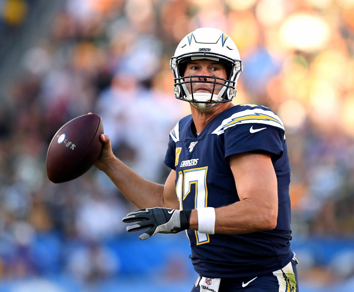 Chargers quarterback Philip Rivers could air it out against the Kansas City Chiefs on "Monday Night Football."