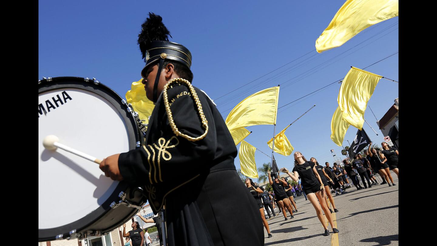San Pedro High School Golden Pirate Regiment