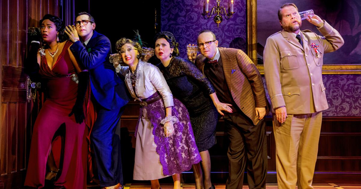 Review: ‘Clue: Live on Stage’ reinvigorates the 1985 movie with mindless fun