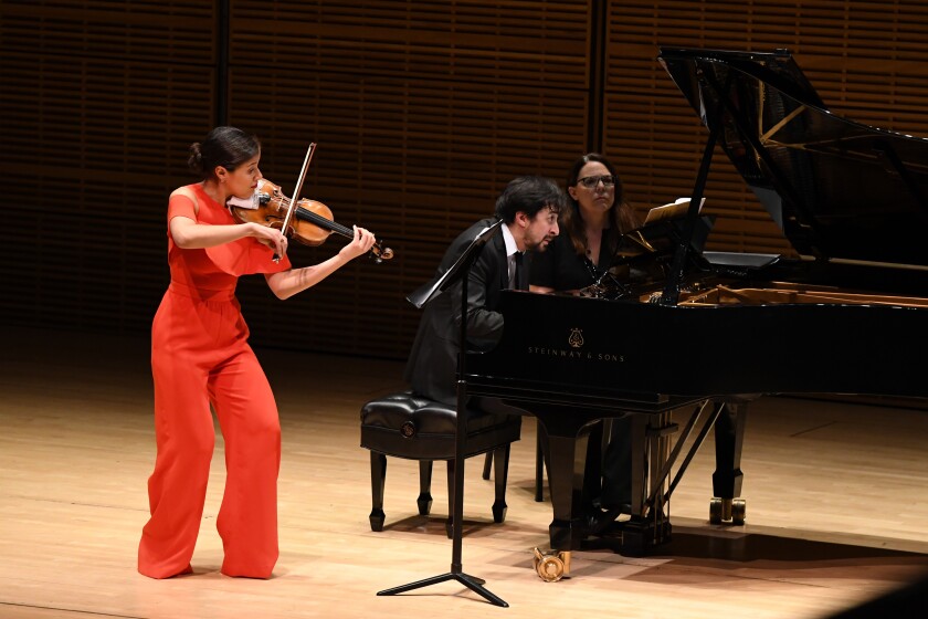 Violin soloist Elena Urioste