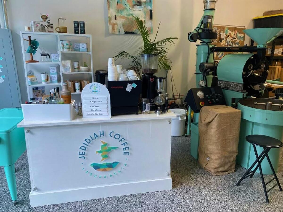 Jedidiah Coffee has operated a roasting studio out of a site at 2177 Laguna Canyon Road since 2019.