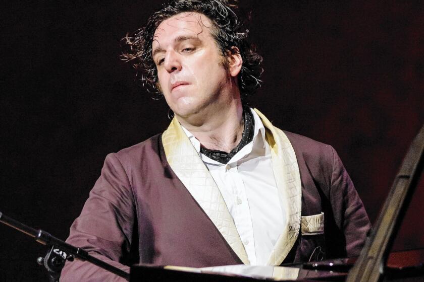 Pianist Chilly Gonzales performs at Philharmonie on May 11, 2015, in Berlin.
