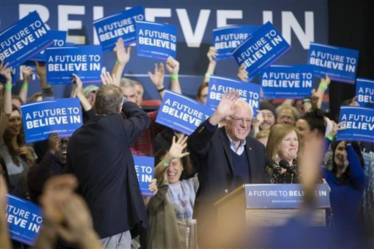 En el lado demócrata, el senador por Vermont Bernie Sanders se alzó hoy con la victoria con más veinte puntos de diferencia frente al obtener el 38,4 % sobre la ex primera dama Hillary Clinton.