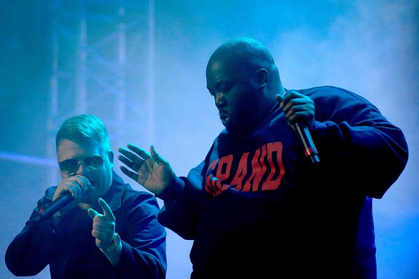 Killer Mike, right, and El-P of Run the Jewels.