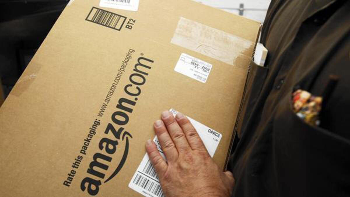 Amazon reported fourth-quarter earnings Thursday.