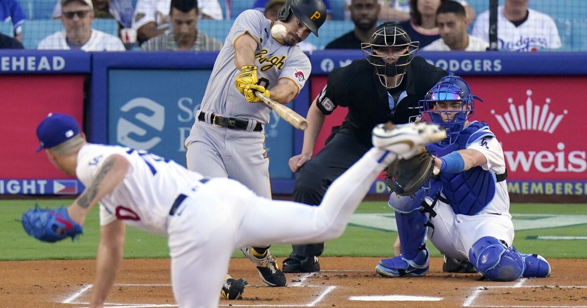 Bobby Miller isn’t perfect, but is tenacious in Dodgers’ 6-4 win over Pirates