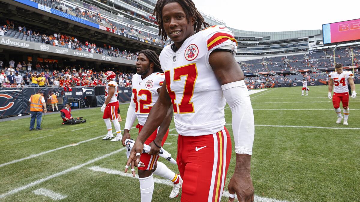 Chiefs roll with Harris in Indy as Gay begins suspension - The San