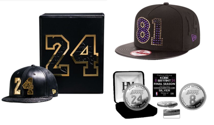 Want Some Kobe Bryant Merchandise No Problem Here S A 38 024 Cap Los Angeles Times