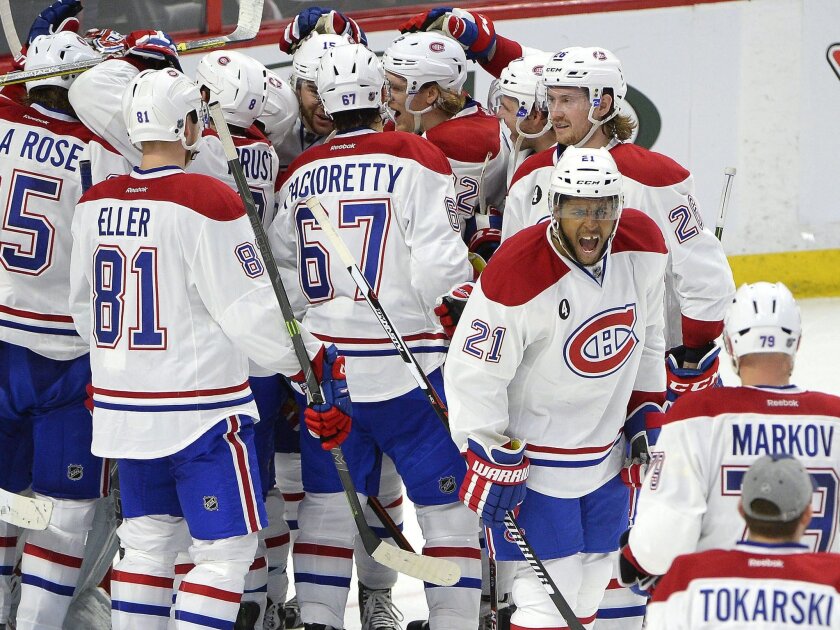 Canadiens Move On In Playoffs After Beating Senators In 6 The San Diego Union Tribune