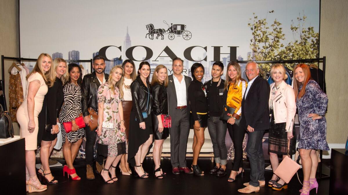 Executives and representatives from Coach, the New York-based apparel and accessories brand that sponsored the event, are on hand for the festivities. The Coach Foundation gave $3 million over three years to Step Up. (Amy Tierney / Thrive Images)