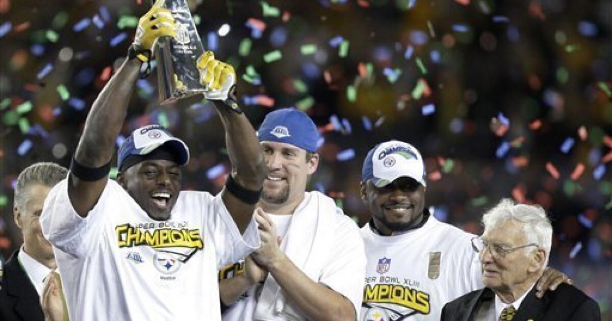 SUPER BOWL XLIII: Holmes' great catch lifts Steelers to sixth