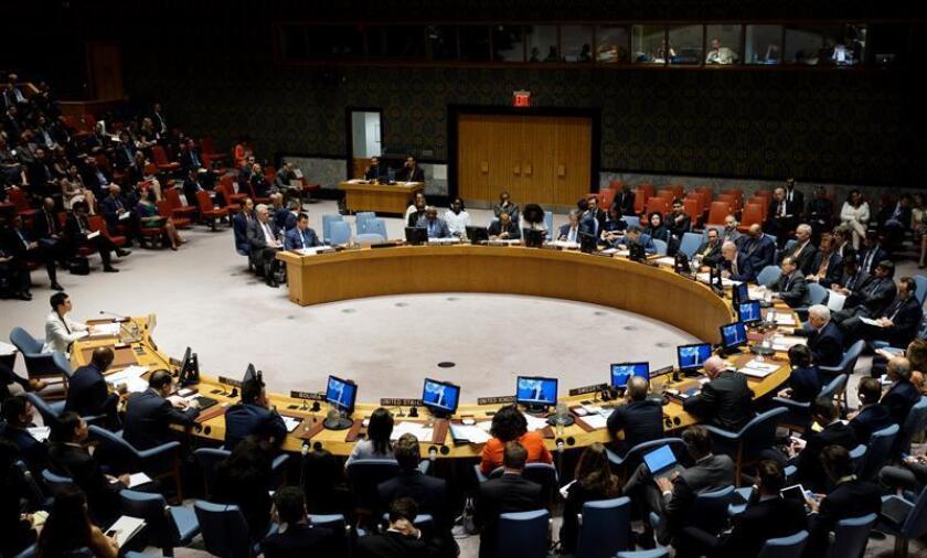 El Consejo de Seguridad de la ONU se reunirá el próximo jueves para analizar la situación en el suroeste de Siria por la intensificación de los ataques en esa zona, informaron fuentes diplomáticas. EFE/ARCHIVO