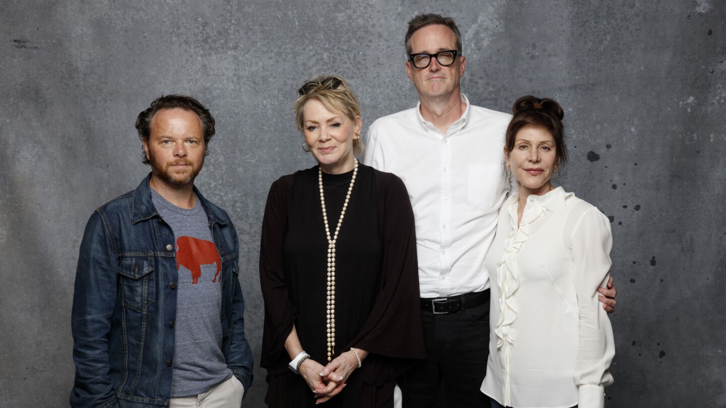 Creator Noah Hawley, actress Jean Smart, executive producers John Cameron and Lauren Shuler Donner from the television series "Legion."