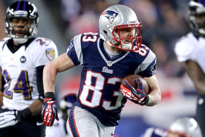 Receiver Wes Welker will be leaving the Patriots to join the Broncos.