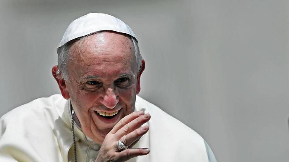 Muchas personas consideran al Papa Francisco como el símbolo de la inclusión.