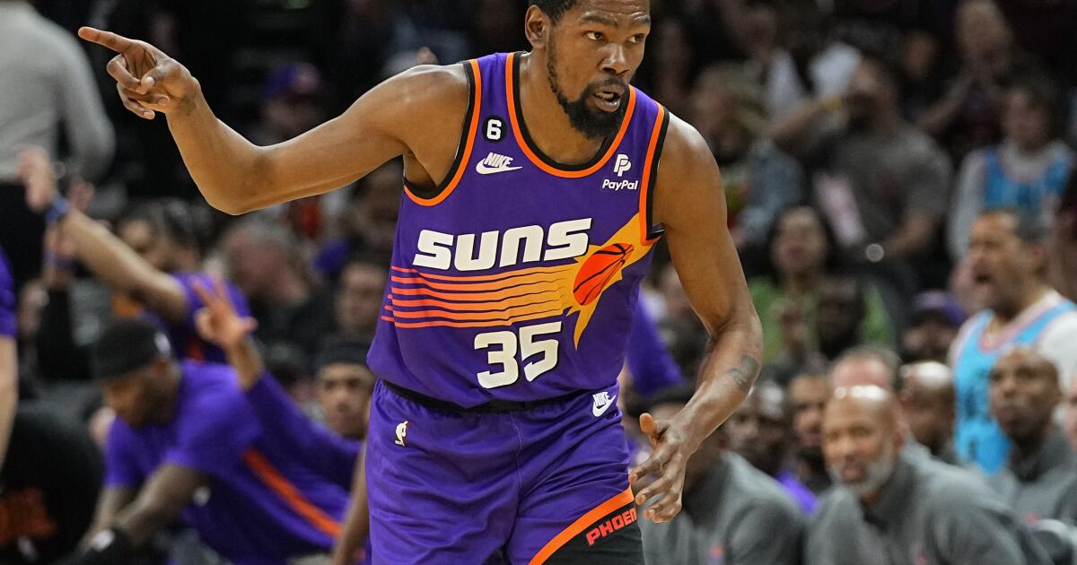 Durant has 30 points, Suns beat Nuggets for 4th straight win - The San  Diego Union-Tribune
