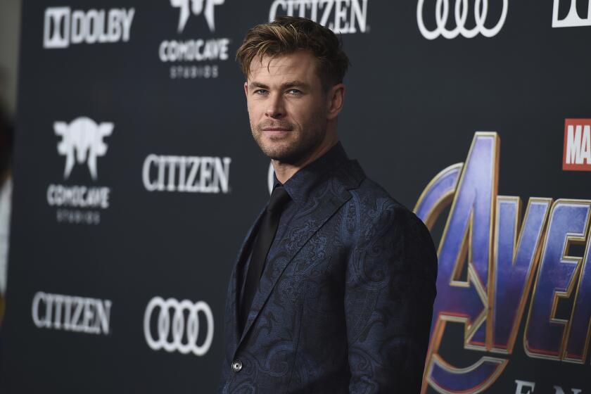 Chris Hemsworth at the premiere of "Avengers: Endgame" in L.A. April 2019