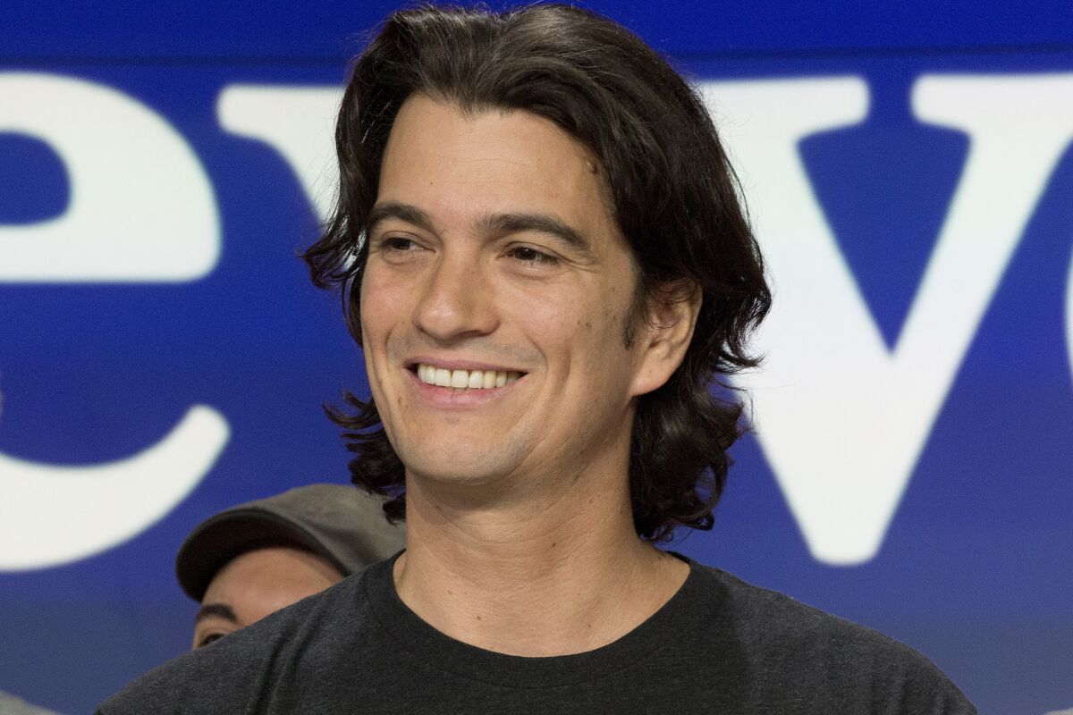 Adam Neumann is WeWork's co-founder and CEO.
