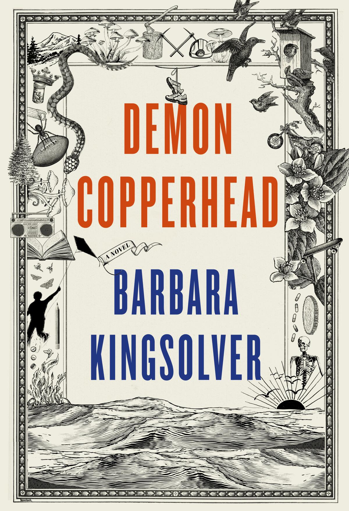 This cover image released by Harper shows "Demon Copperhead" by Barbara Kingsolver. (Harper via AP)