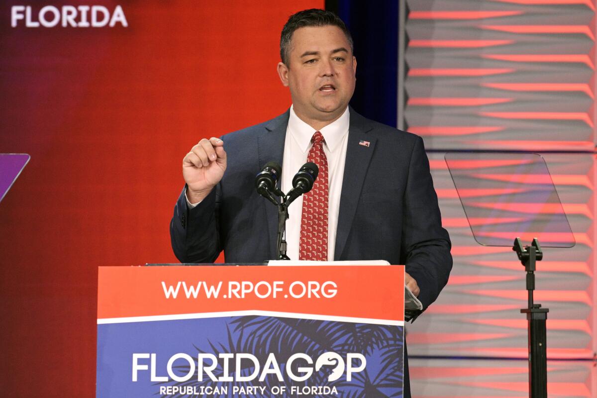 Ousted Florida Republican chair cleared of rape allegation, but police seek  video voyeurism charge - The San Diego Union-Tribune