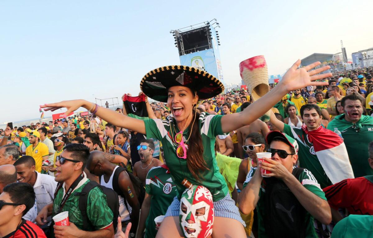 La afición de México fue de las mejores durante el Mundial.