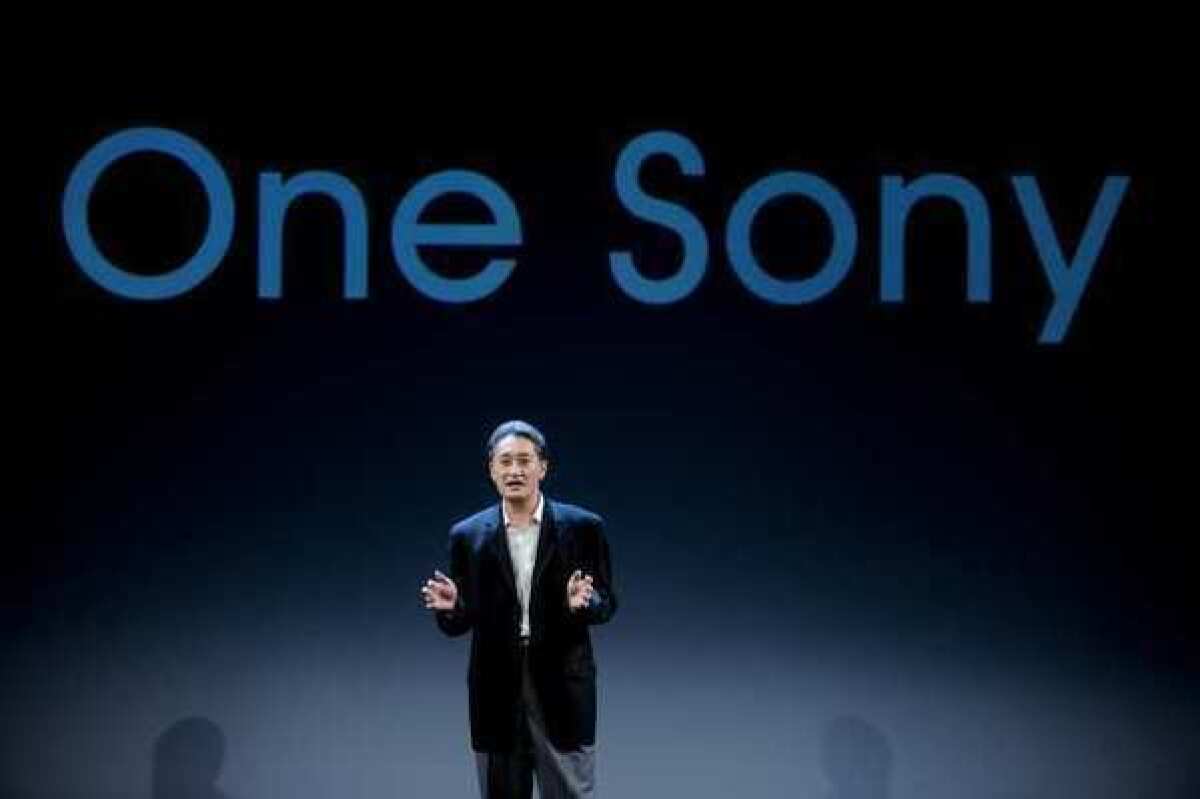 Sony CEO Kazuo Hirai will helm what the company hopes will be a sharp turnaround in its fortunes