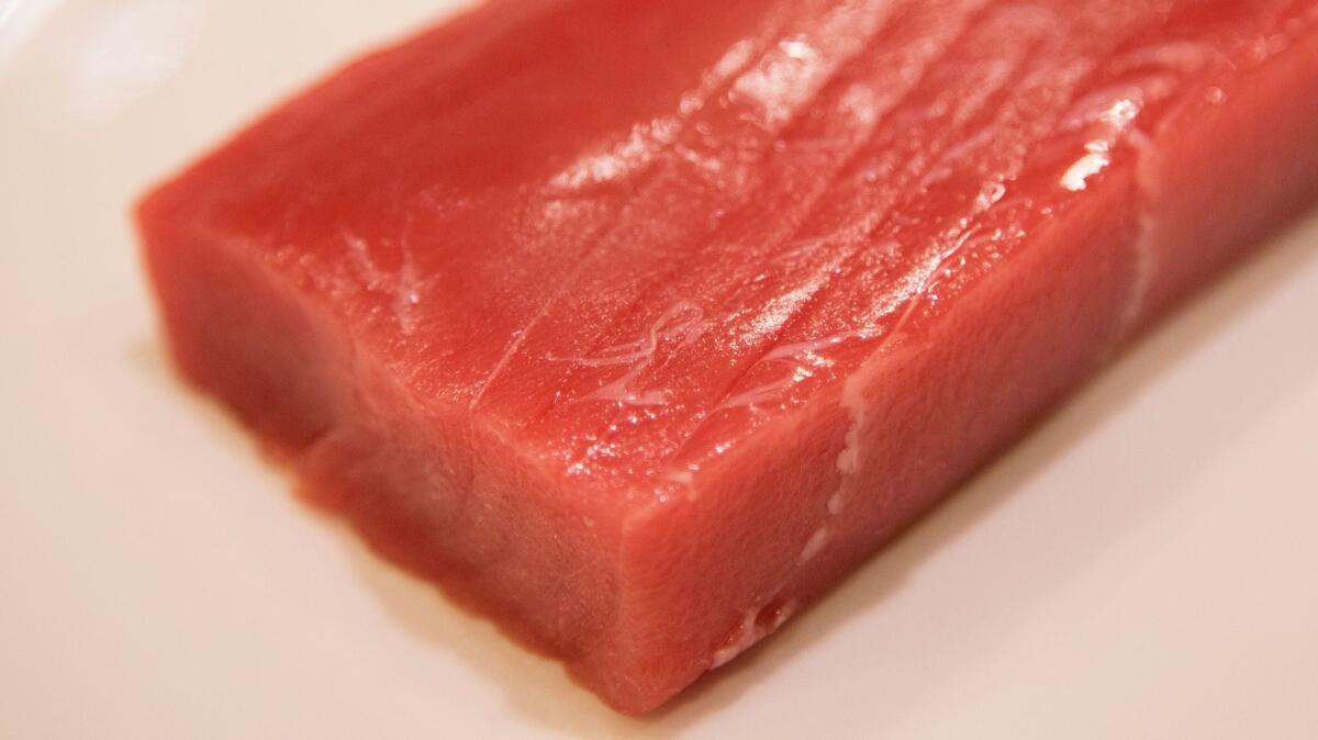 It's time to avoid bluefin tuna. (Myung J. Chun / Los Angeles Times)