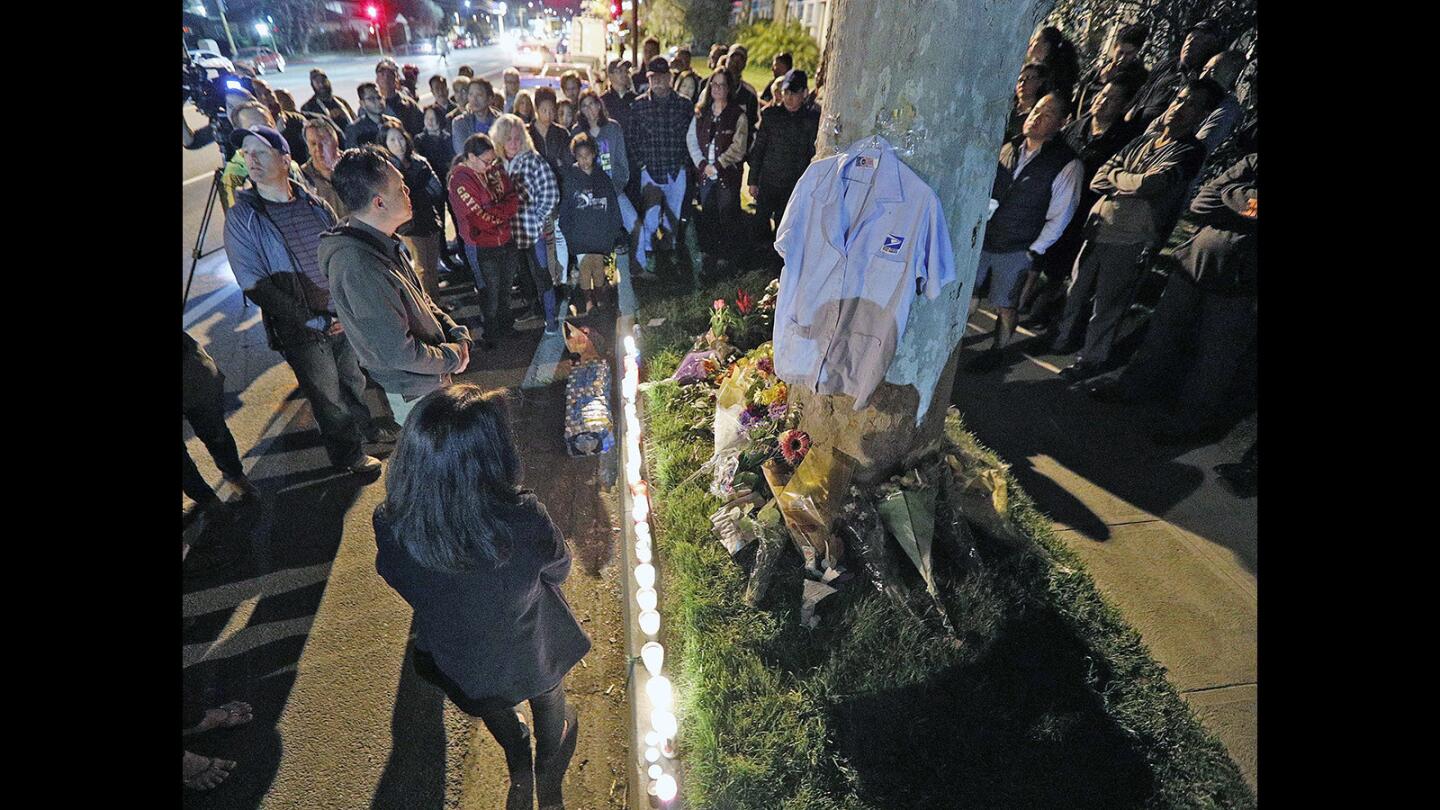 Photo Gallery: Shrine and Ghost Bike memorial for fallen bicyclist