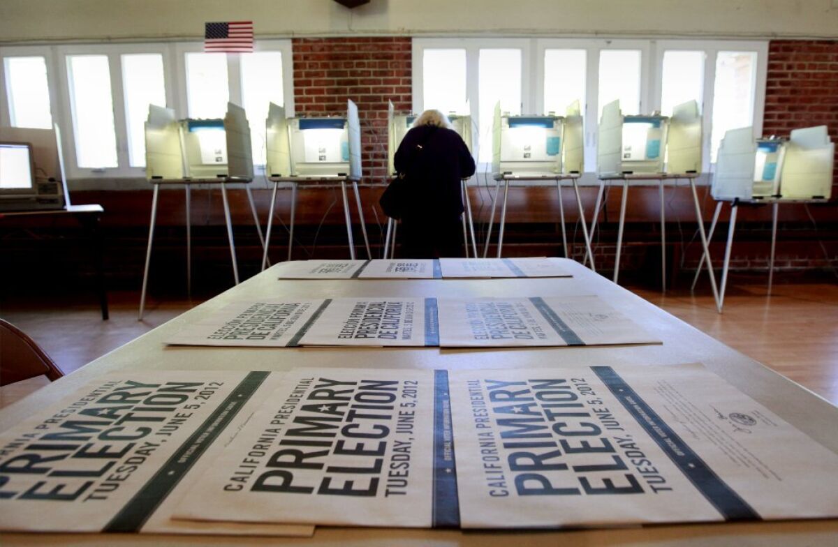 More than half of likely voters in California plan to vote by mail.
