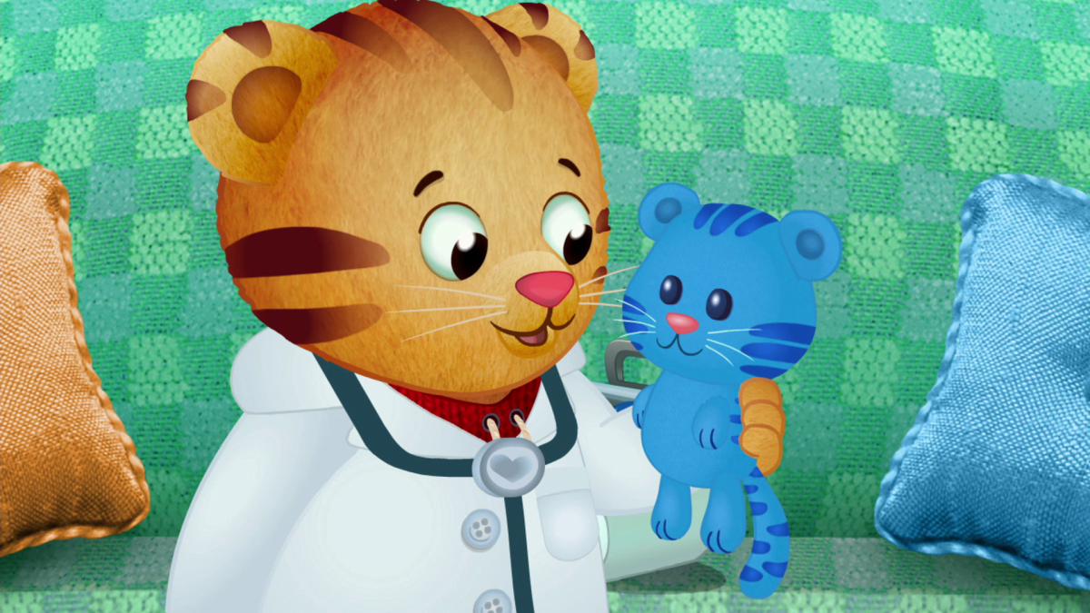 "Daniel Tiger's Neighborhood" is one of the children's programs addressing the pandemic.