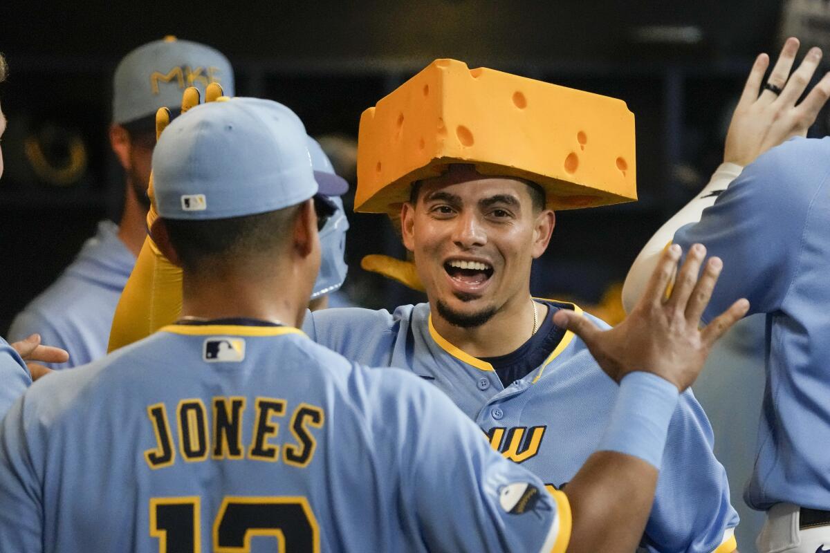 Willy Adames, Corbin Burnes are Brewers' top player and pitcher in '22