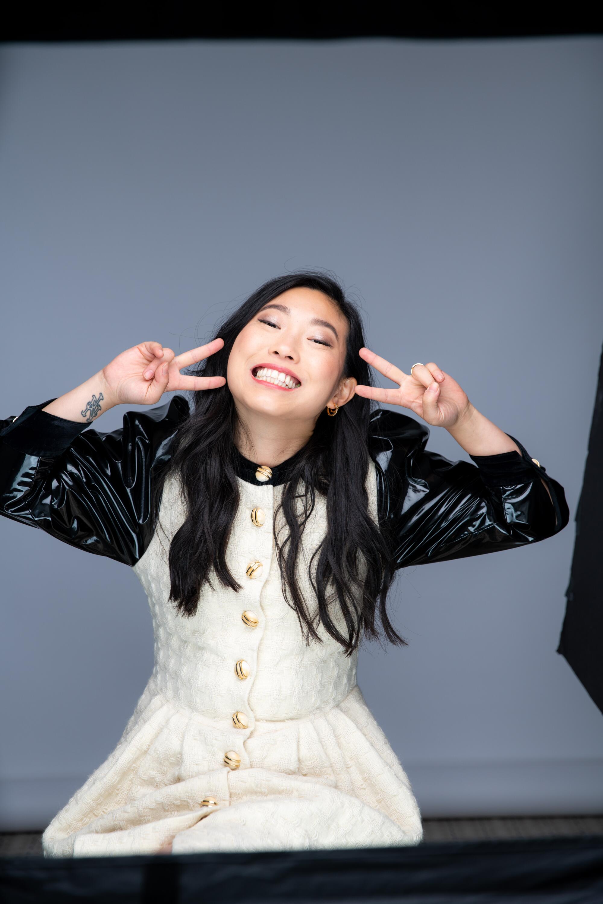 Actor, comedian and rapper Awkwafina