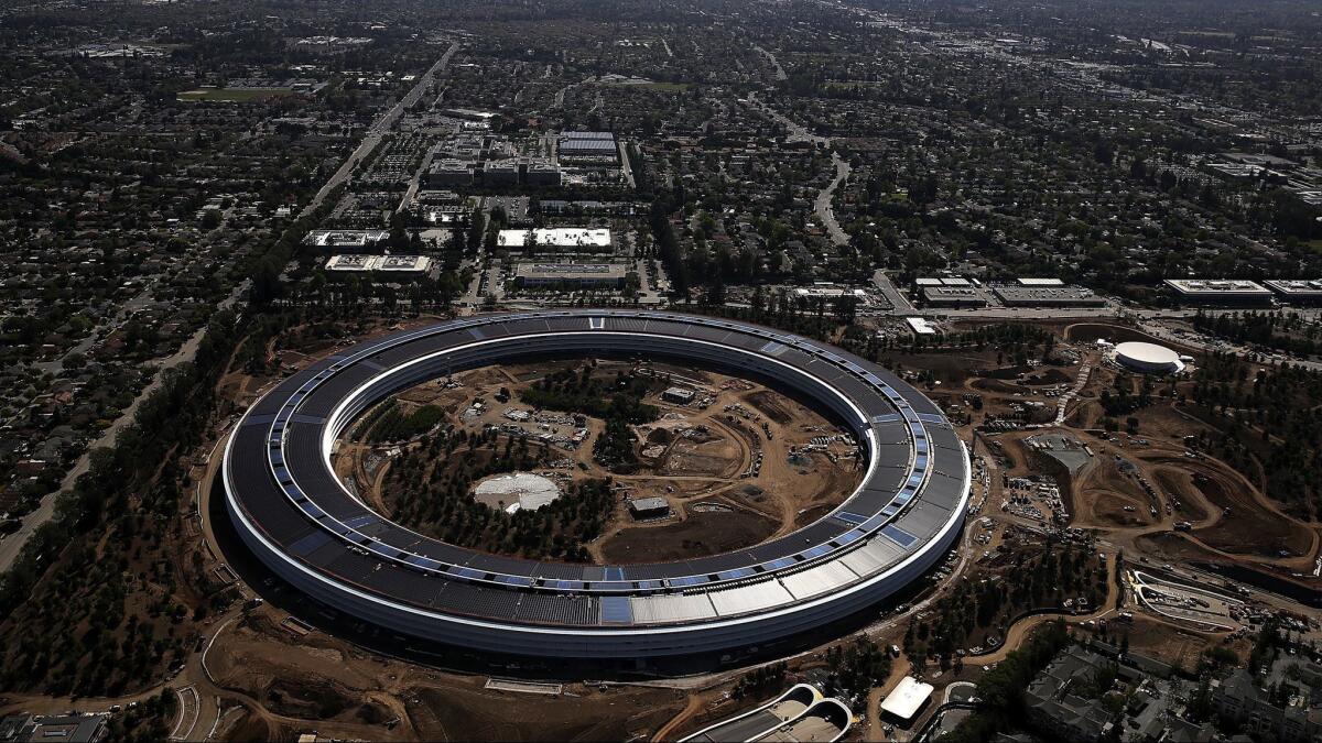 Apple's headquarters in Cupertino, Calif.