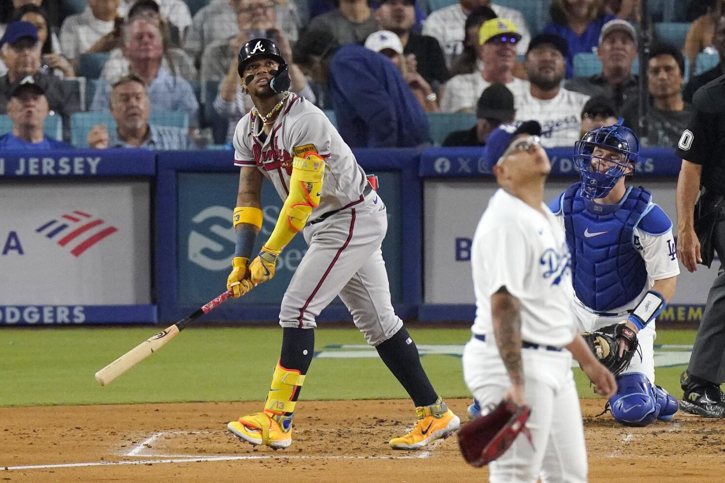 Homer-happy Ronald Acuna Jr. makes MLB history in Atlanta Braves