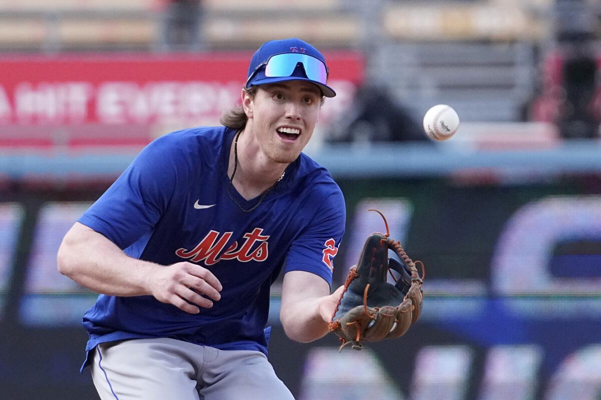 Mets bring up touted prospect Brett Baty to play third base - The