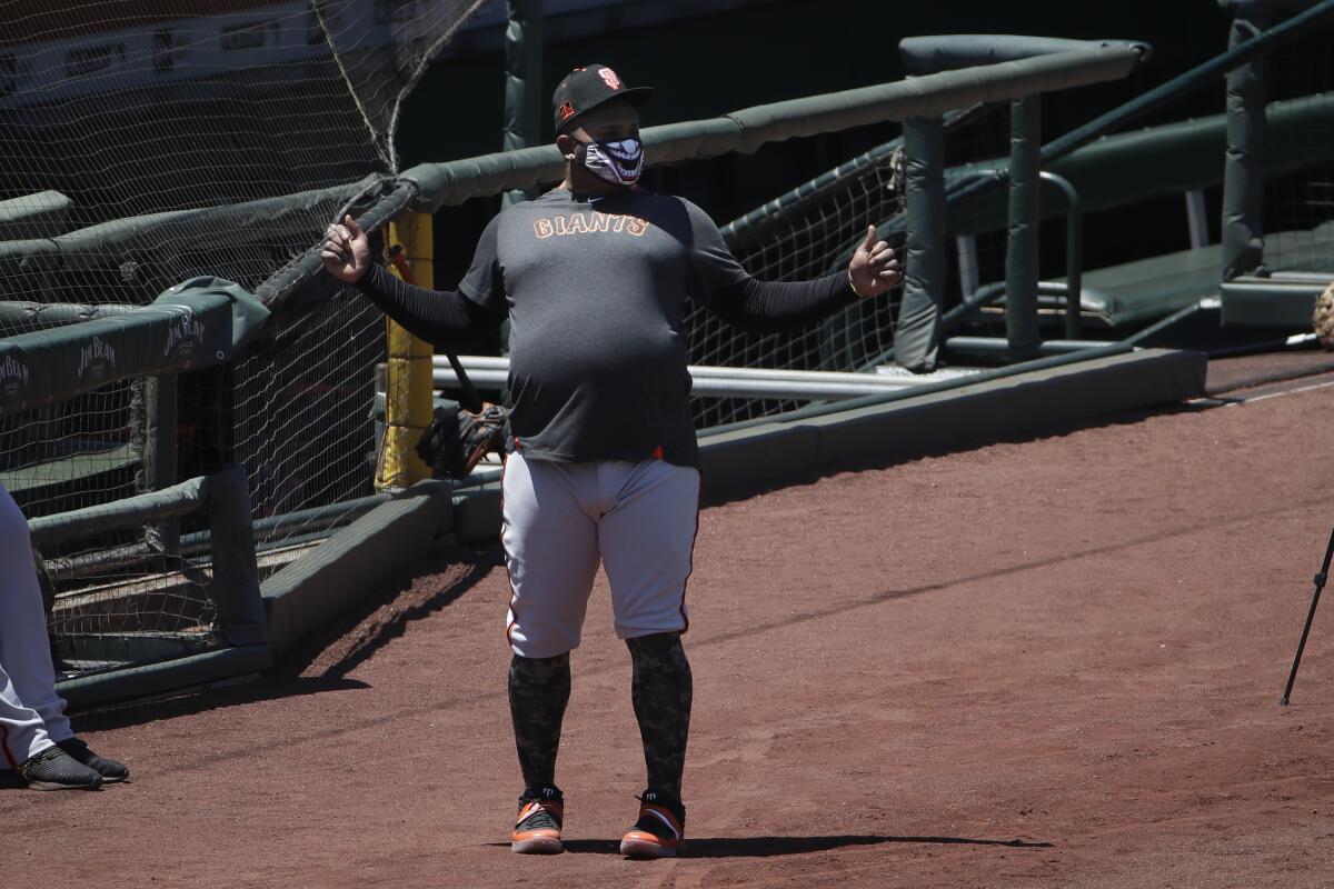 Giants manager Kapler: Pablo Sandoval's weight not an issue - The
