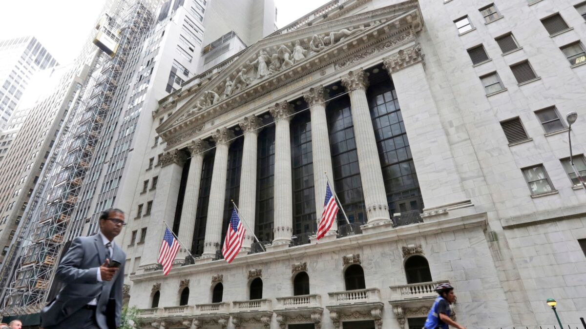 Lack of clarity about the U.S.-China trade truce and fears about future U.S. economic growth contributed to trading jitters. Above, the New York Stock Exchange.