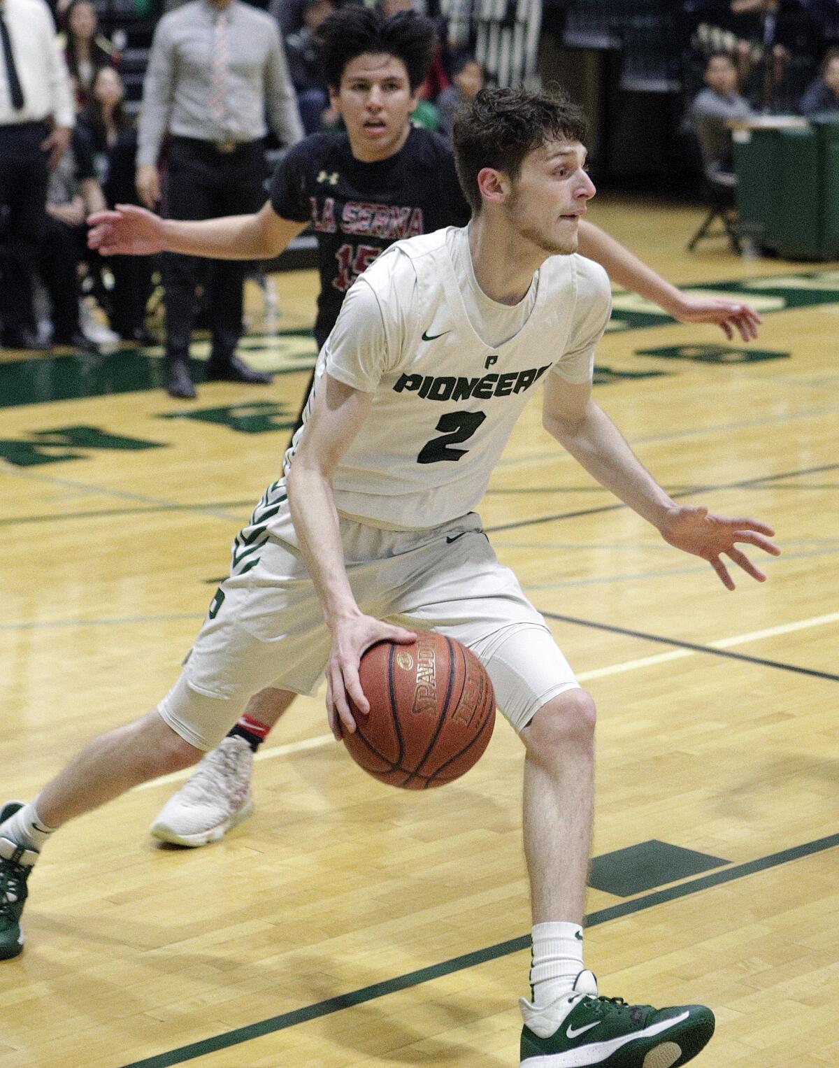 Andrew Dabbaghian and the Providence High boys' basketball team took on host Arroyo Grande on Tuesday in a state tournament regional championship game.