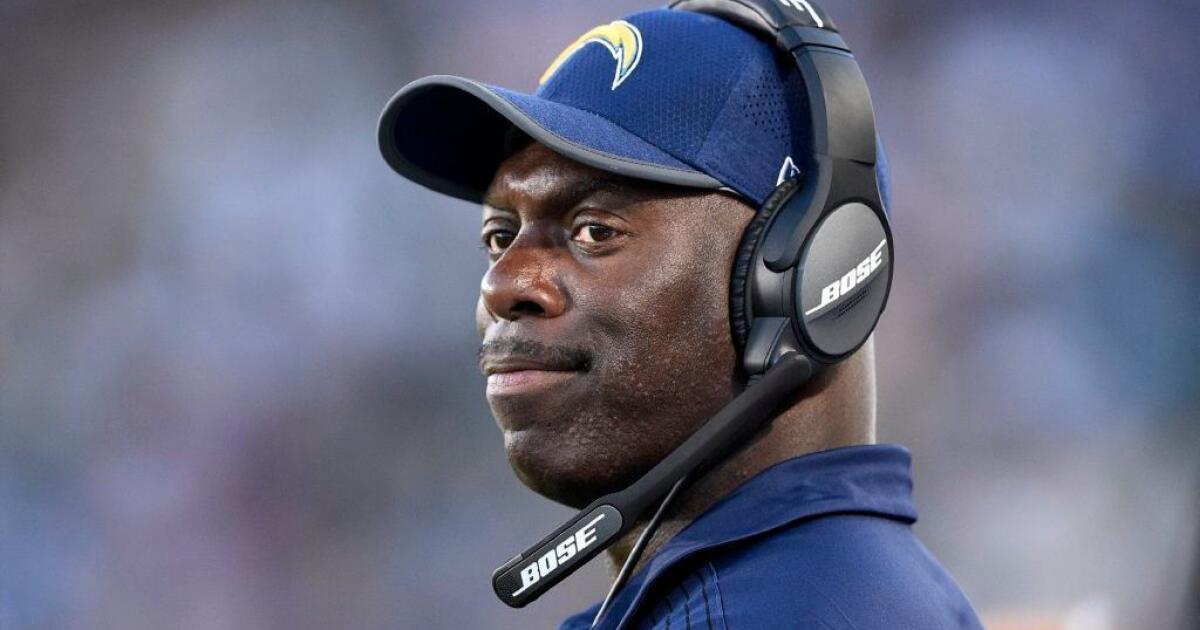 Running Back Anthony Lynn of the Denver Broncos warms up before