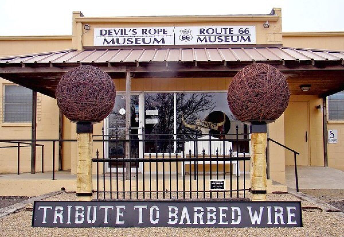 In the last 20 years, more than 100,000 people have visited this Texas shrine to the prickly wire.