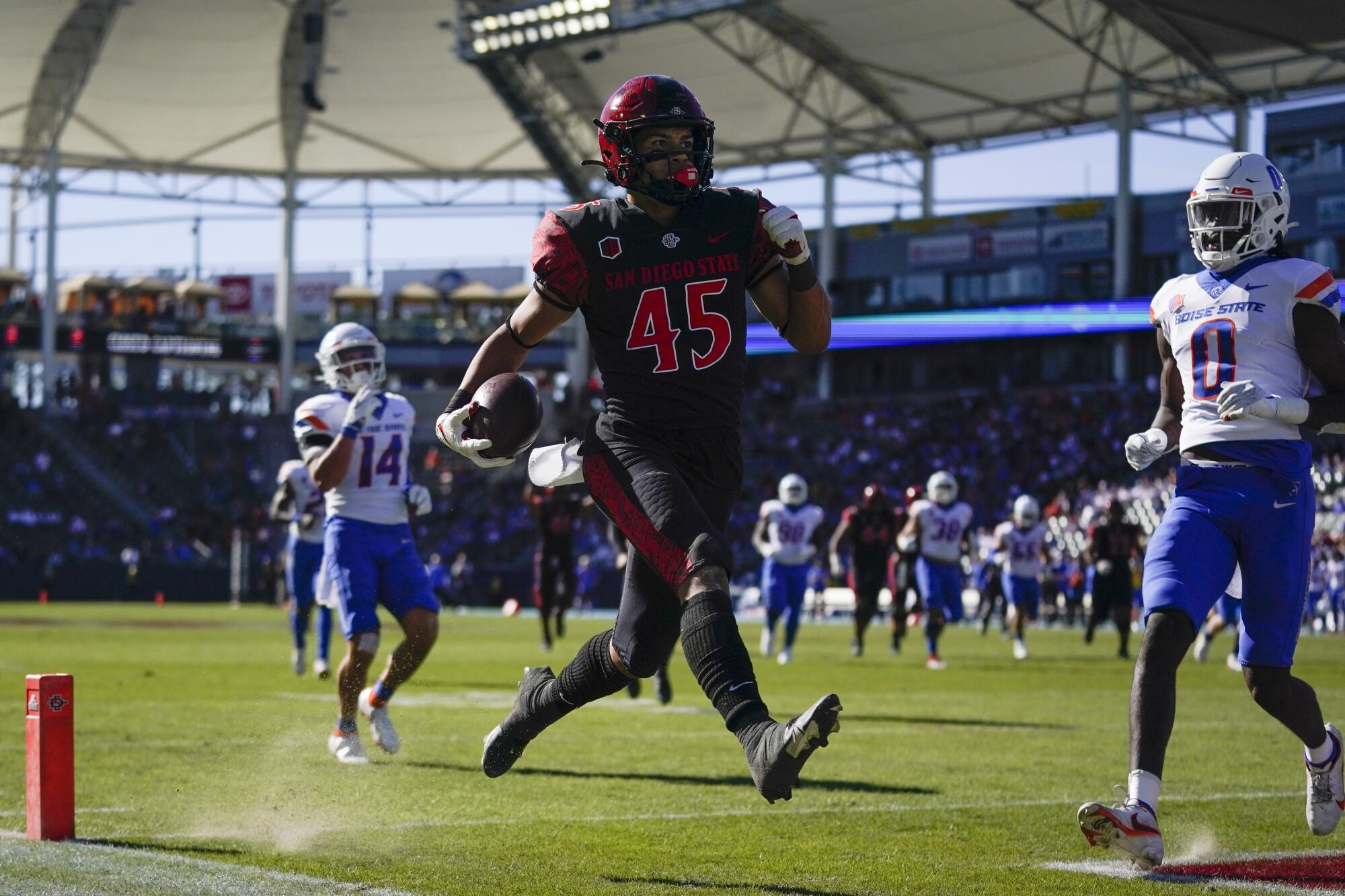 San Diego State's last "home game" against Boise State took place in 2021 in Carson.