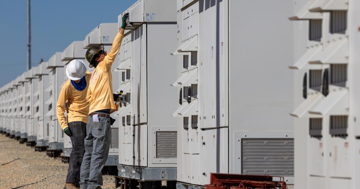 California battery storage increasing rapidly, but not enough to end blackouts, Gov. Newsom says