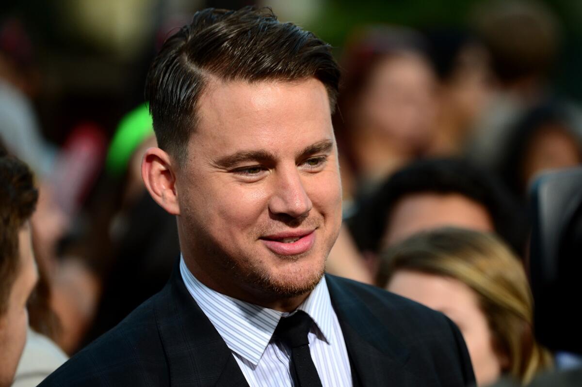 Channing Tatum at the Los Angeles premiere of "22 Jump Street."