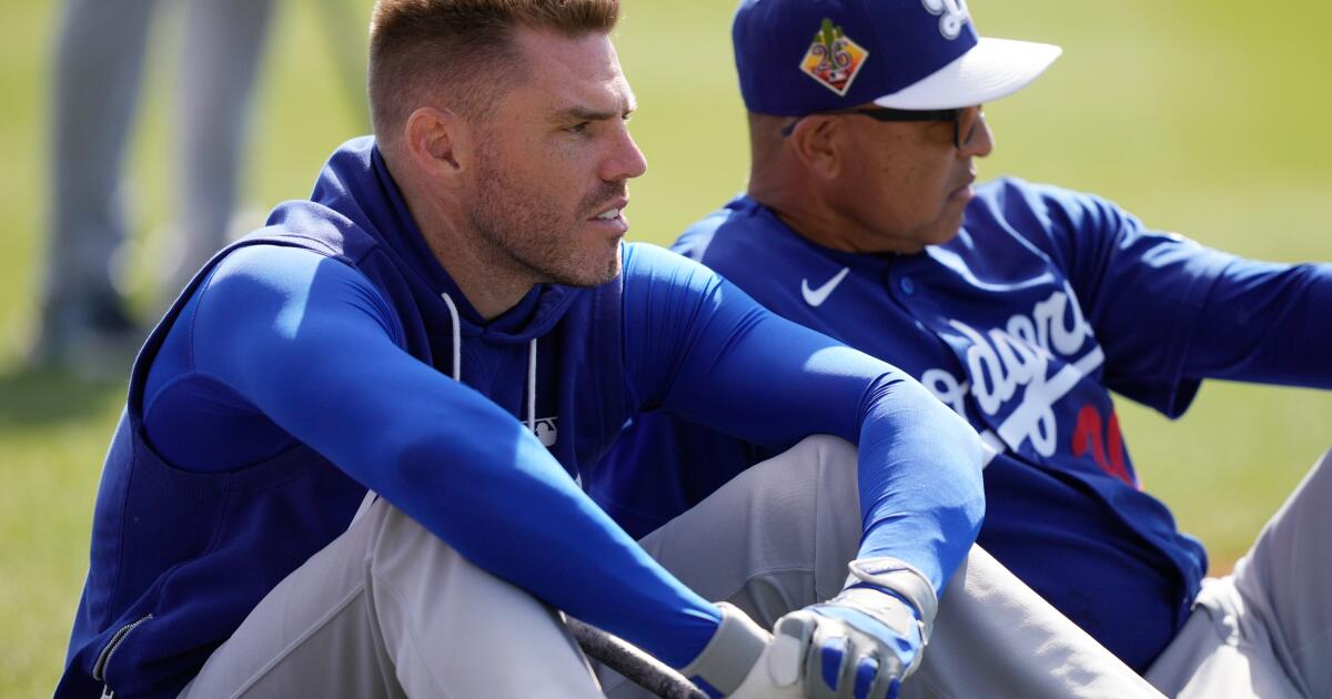 Por que uma média de rebatidas de 0,300 é importante para os Dodgers Freddie Freeman
